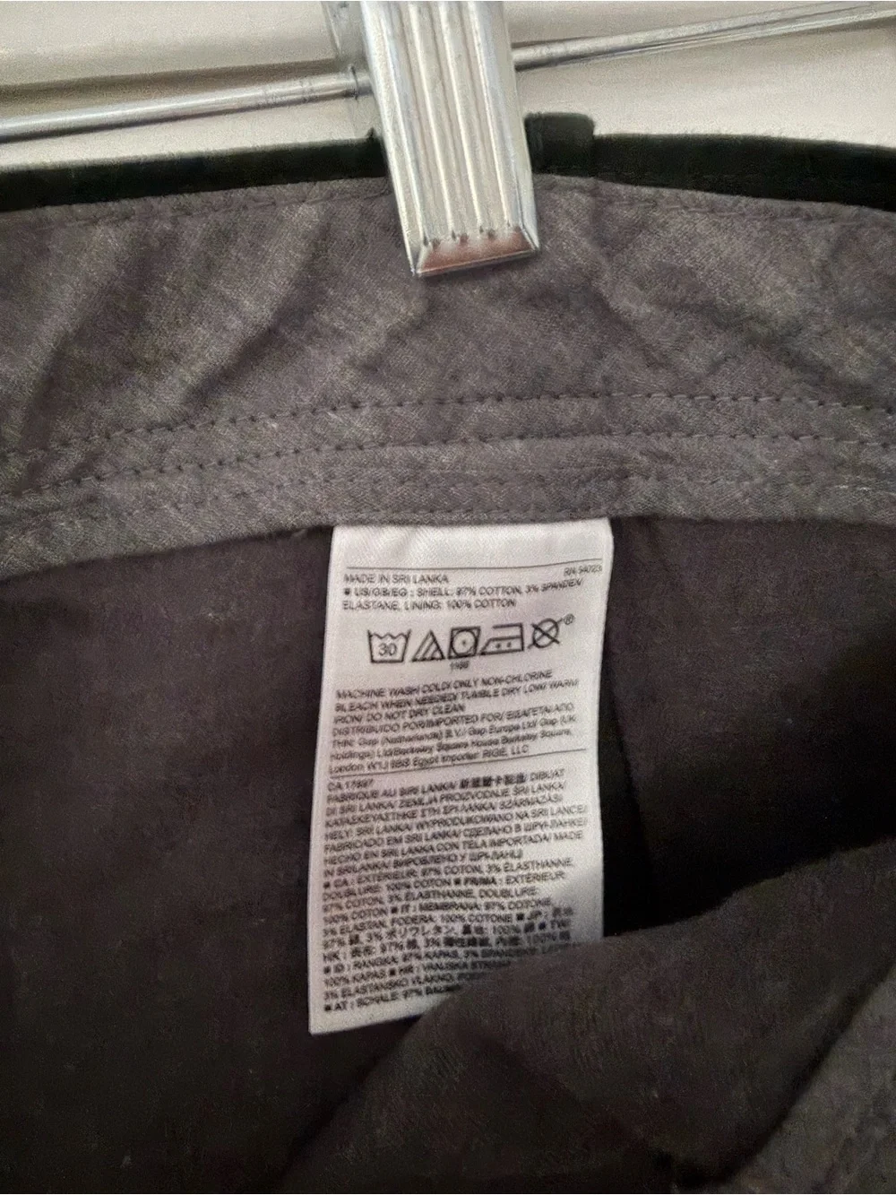 Banana Republic Men's Green Straight-Leg Pants